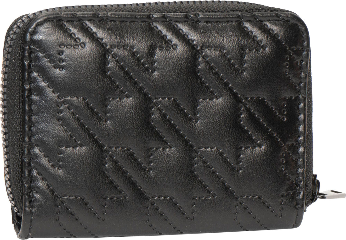 Rebecca & Rifka Smooth Houndstooth Quilt Medallion Zip Accordion Wallet