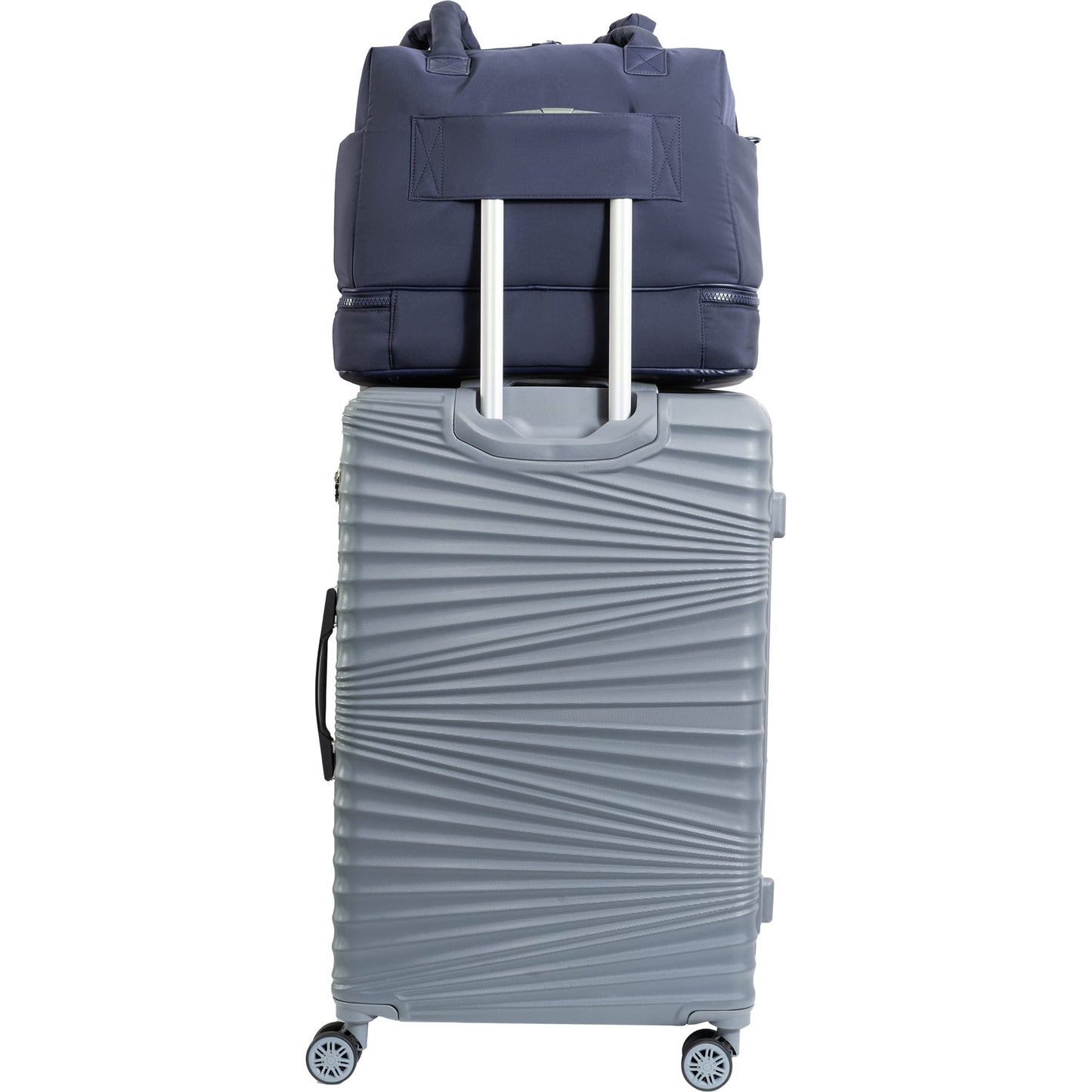 Joan & David The Lainey Sport Nylon Drop Bottom Duffel Bag