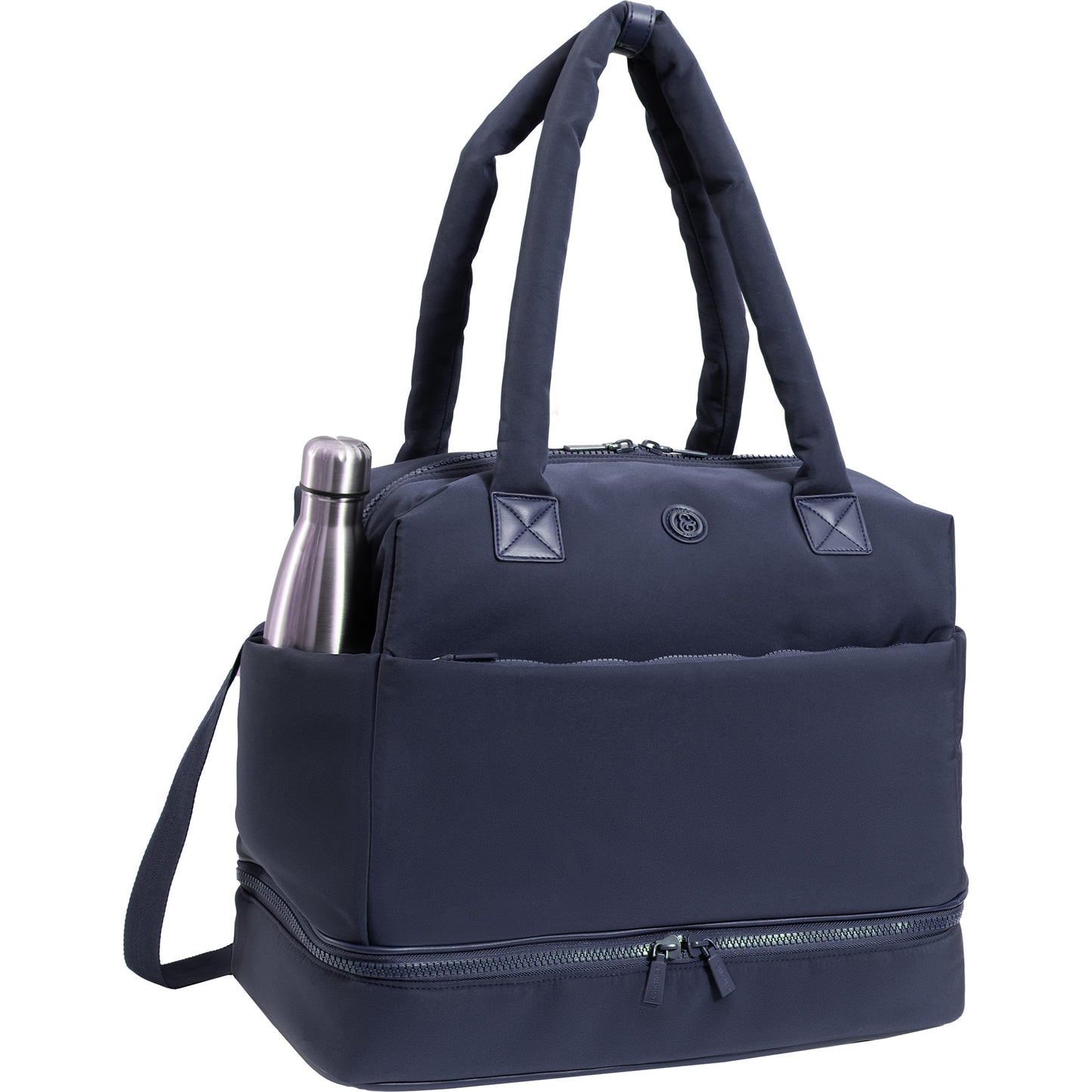 Joan & David The Lainey Sport Nylon Drop Bottom Duffel Bag
