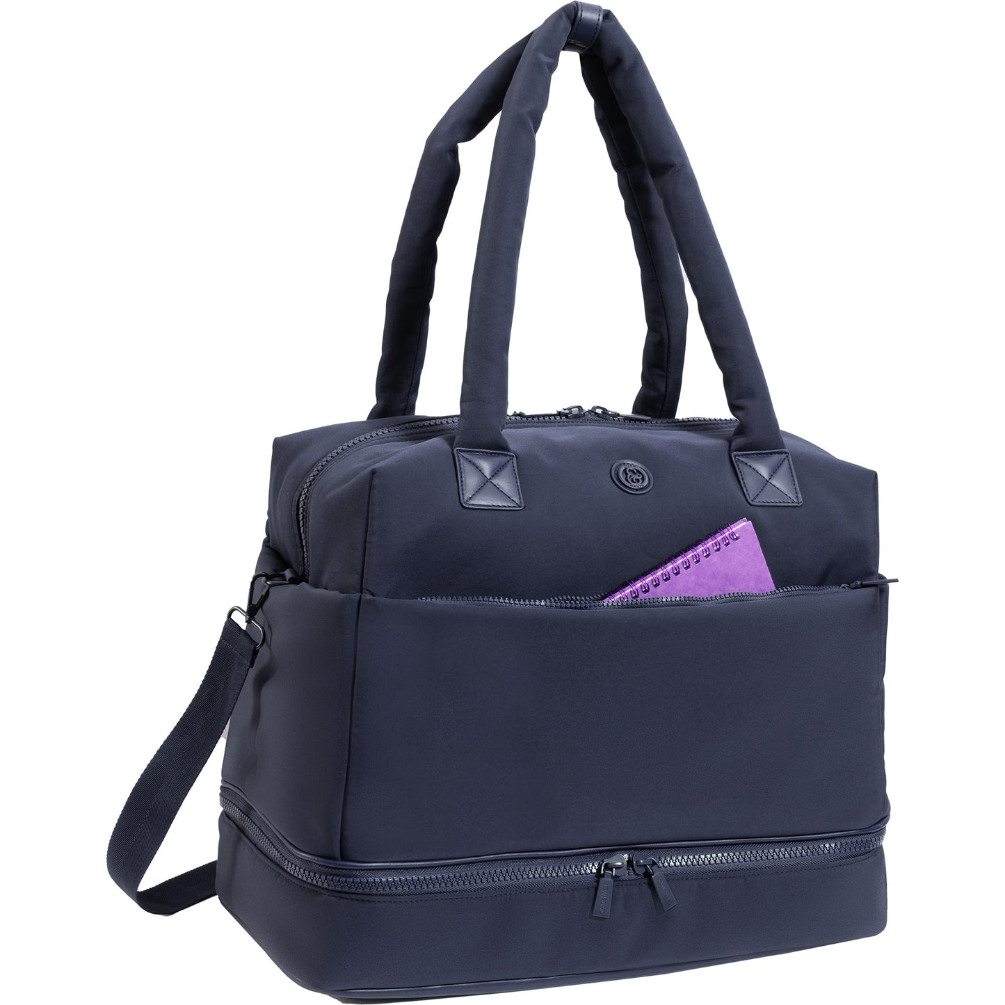 Joan & David The Lainey Sport Nylon Drop Bottom Duffel Bag