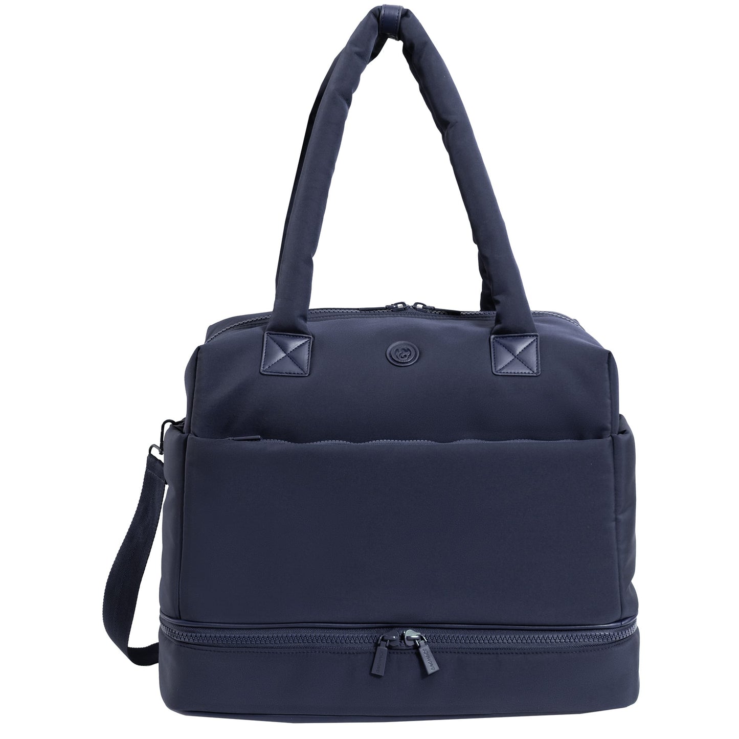 Joan & David The Lainey Sport Nylon Drop Bottom Duffel Bag