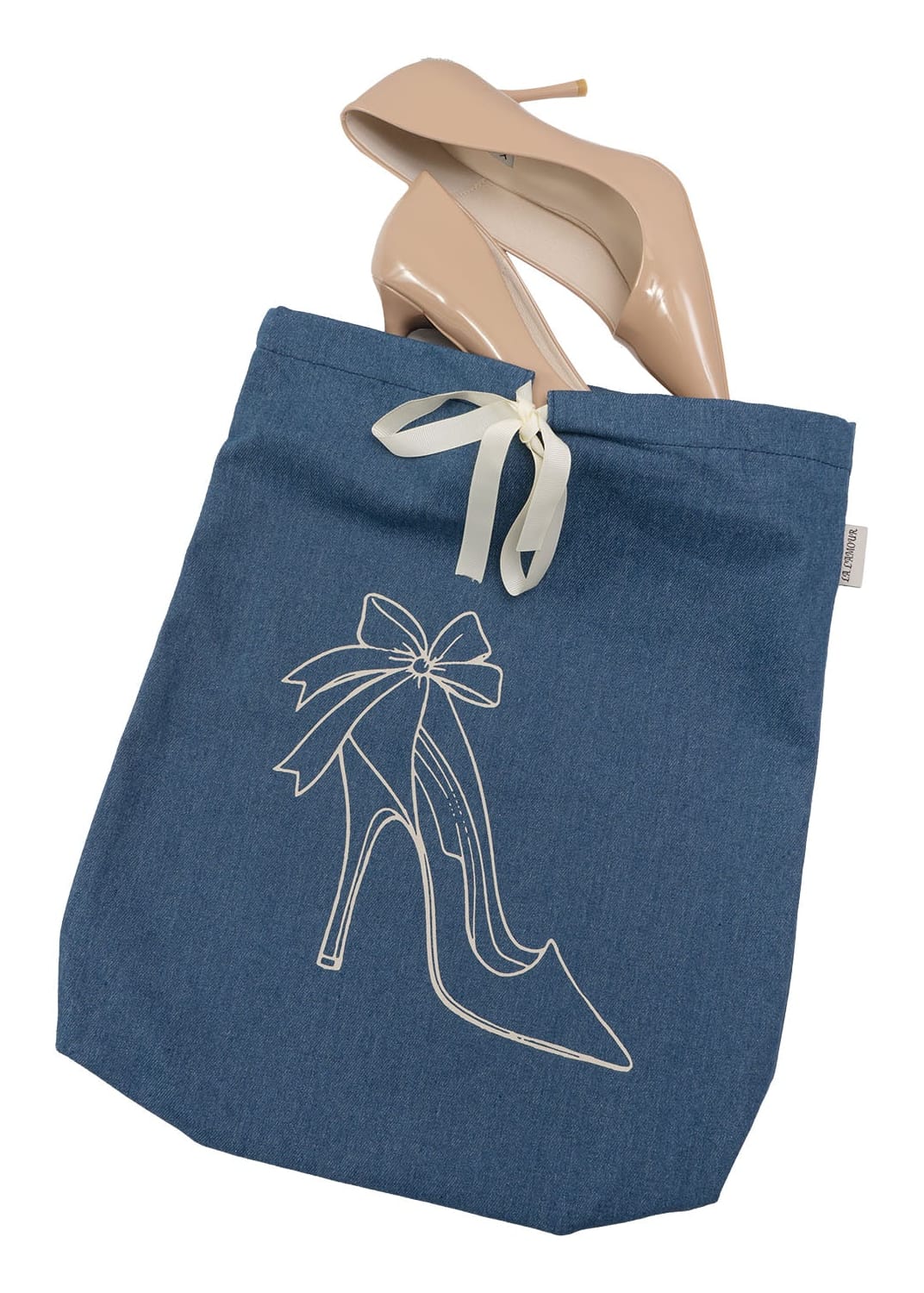 La L'Amour 8oz Cotton Canvas 4PC Laundry Bag Set
