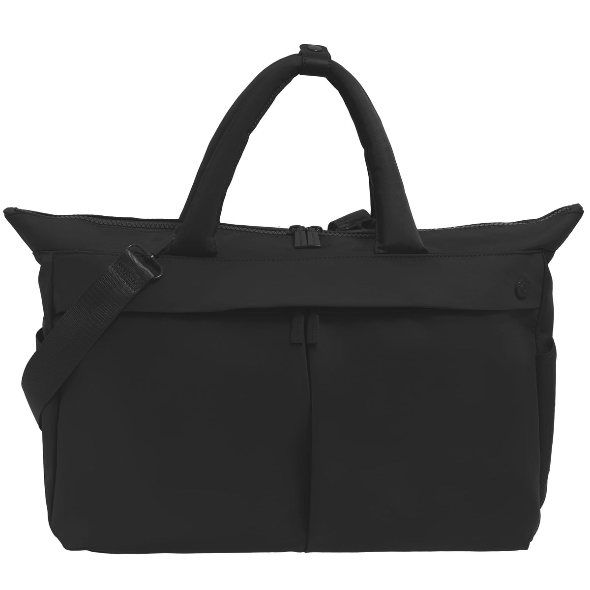 Max Studio The Sylvia 21 Inch Twill Nylon Double Handle Weekender Duffle