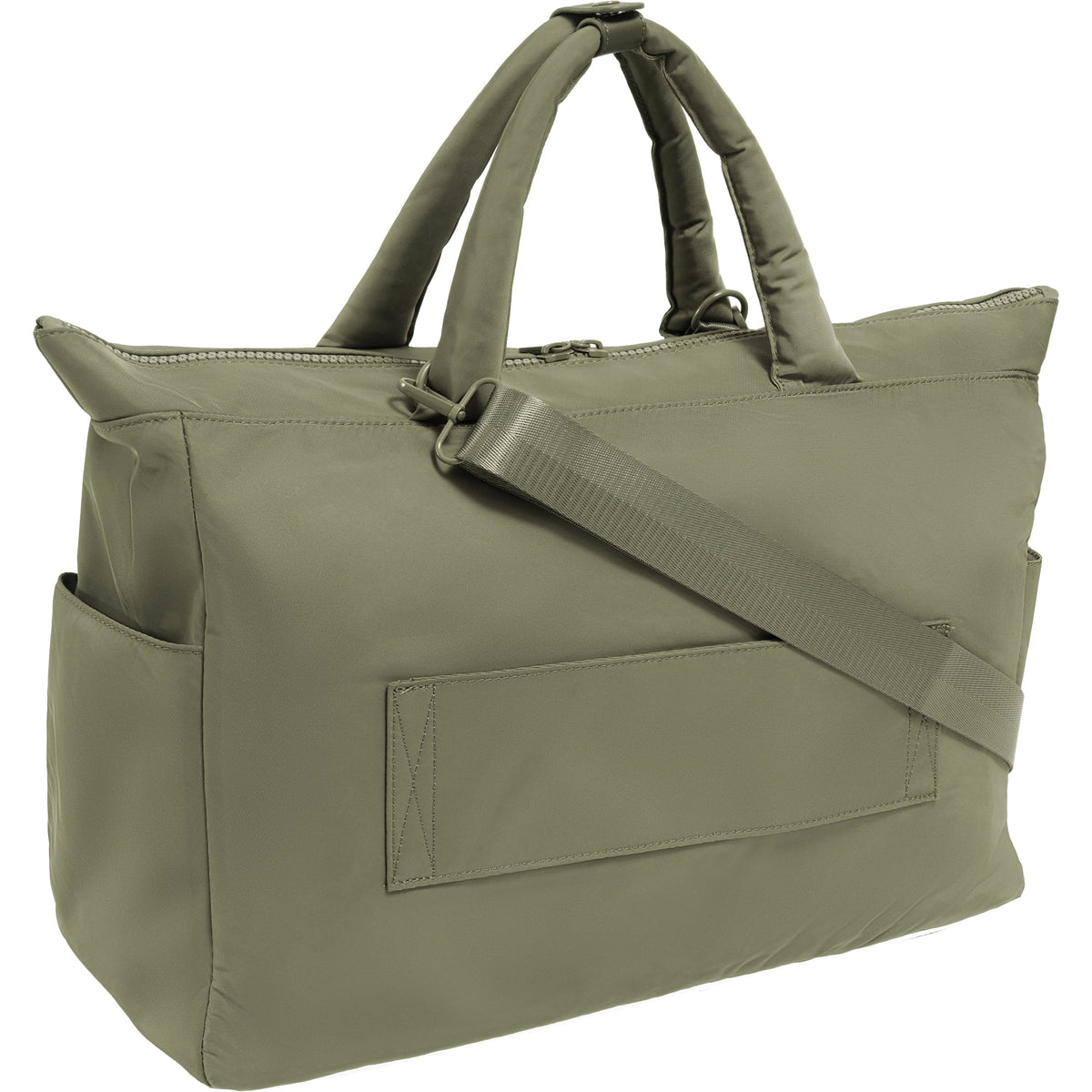Max Studio The Sylvia 21 Inch Twill Nylon Double Handle Weekender Duffle