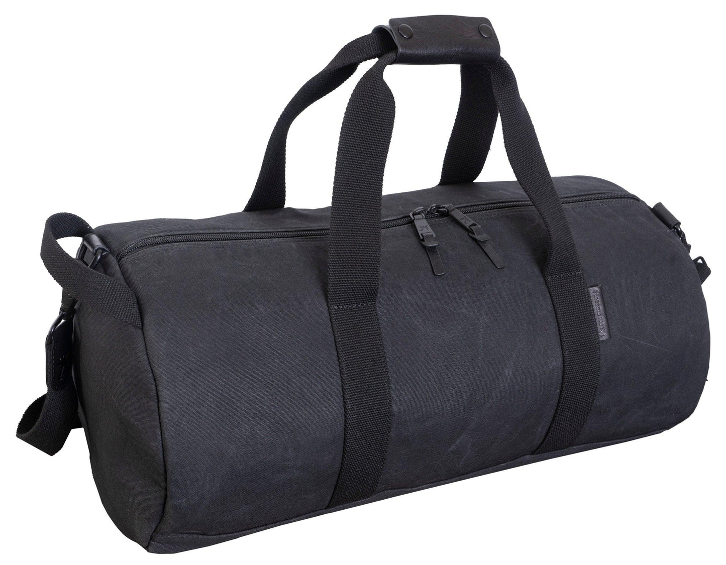 Voyager 20"Waxed Canvas Shoe Pocket Duffel
