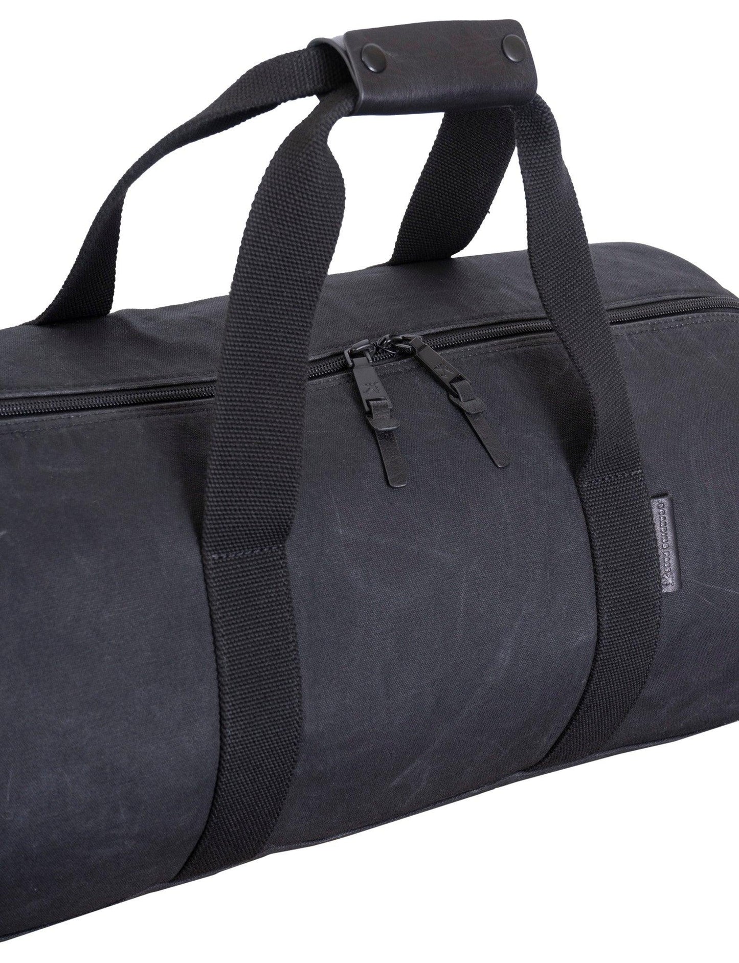 Voyager 20"Waxed Canvas Shoe Pocket Duffel