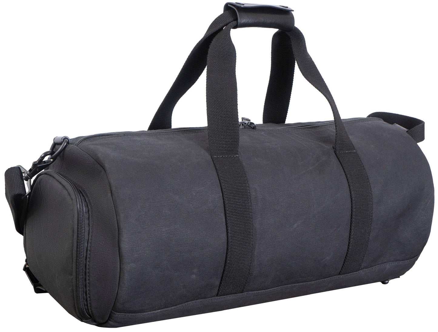Voyager 20"Waxed Canvas Shoe Pocket Duffel