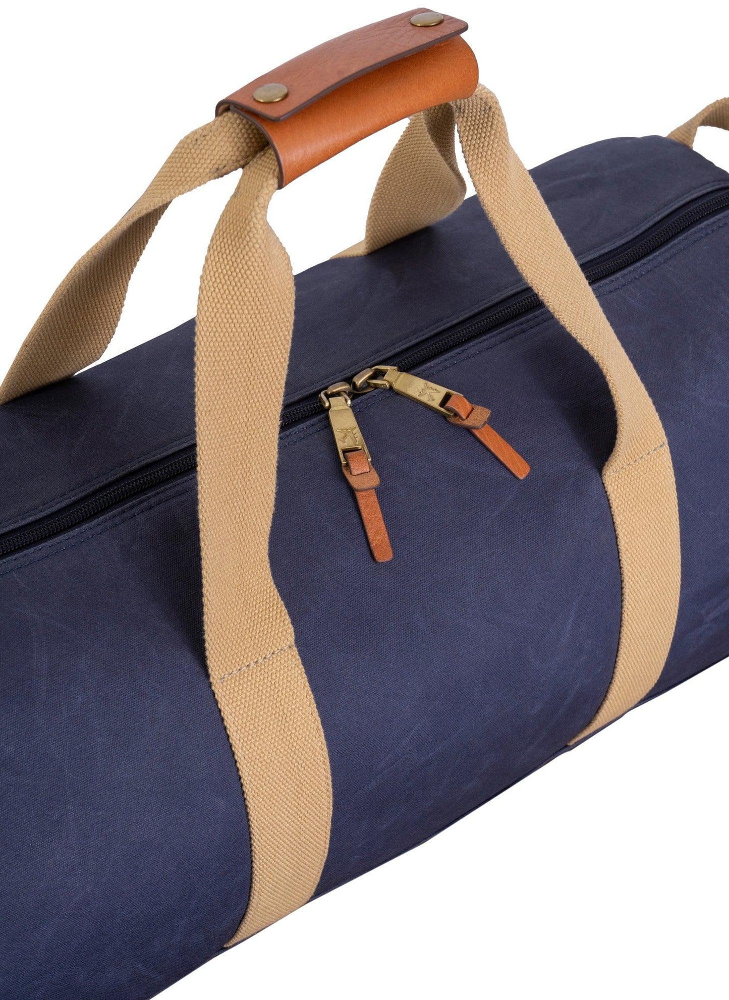 Voyager 20"Waxed Canvas Shoe Pocket Duffel
