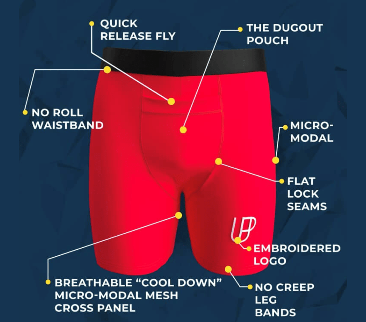 UP Boxers Heather Gray Modal Boxer Brief