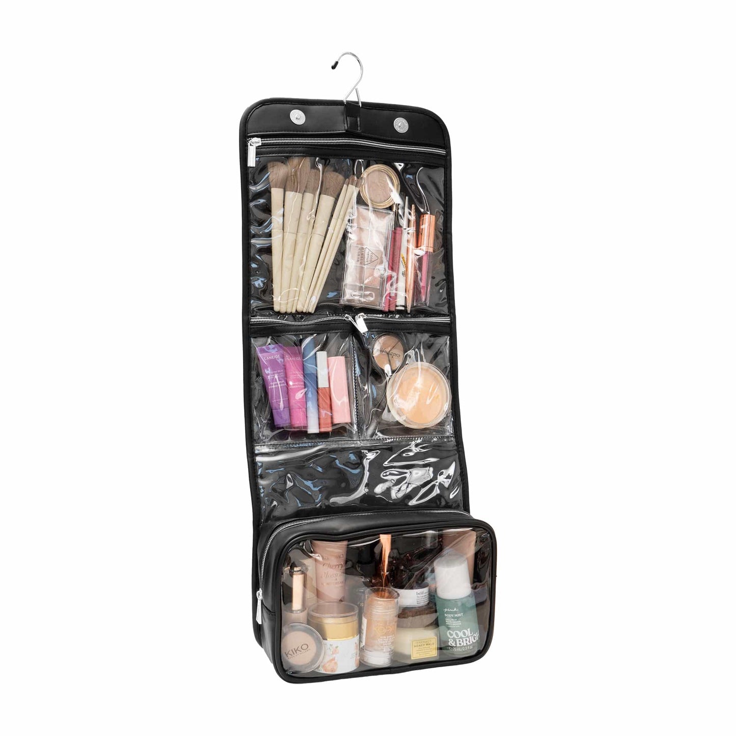 Joan & David The Bubble Quilted Roll Hanging Makeup Toiletry Bag