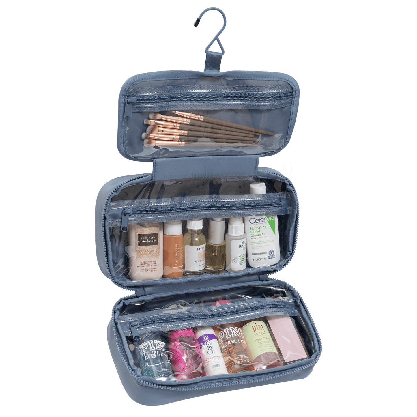 Joan & David The Sport Nylon Double Handle Hanging Toiletry Case