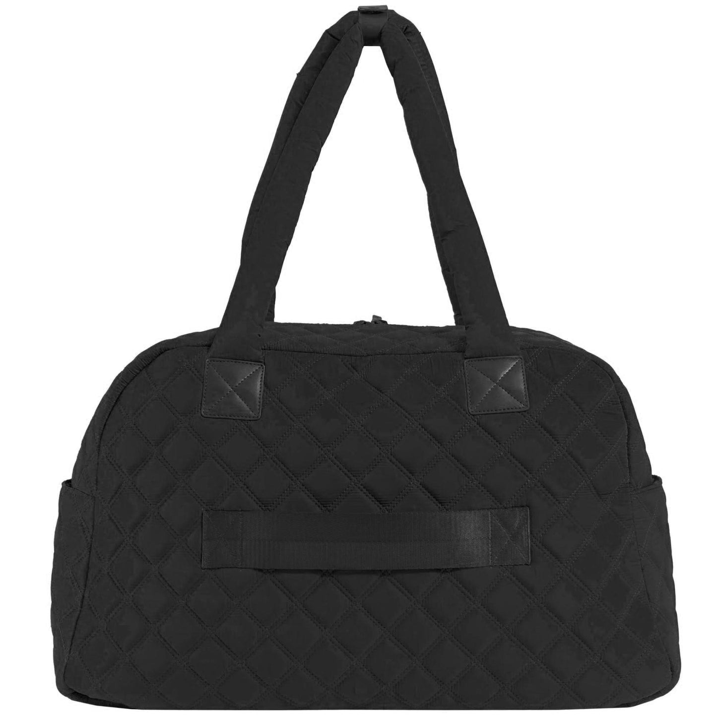 Joan & David Two Pocket Diamond Quilted 22 in. Duffel Bag