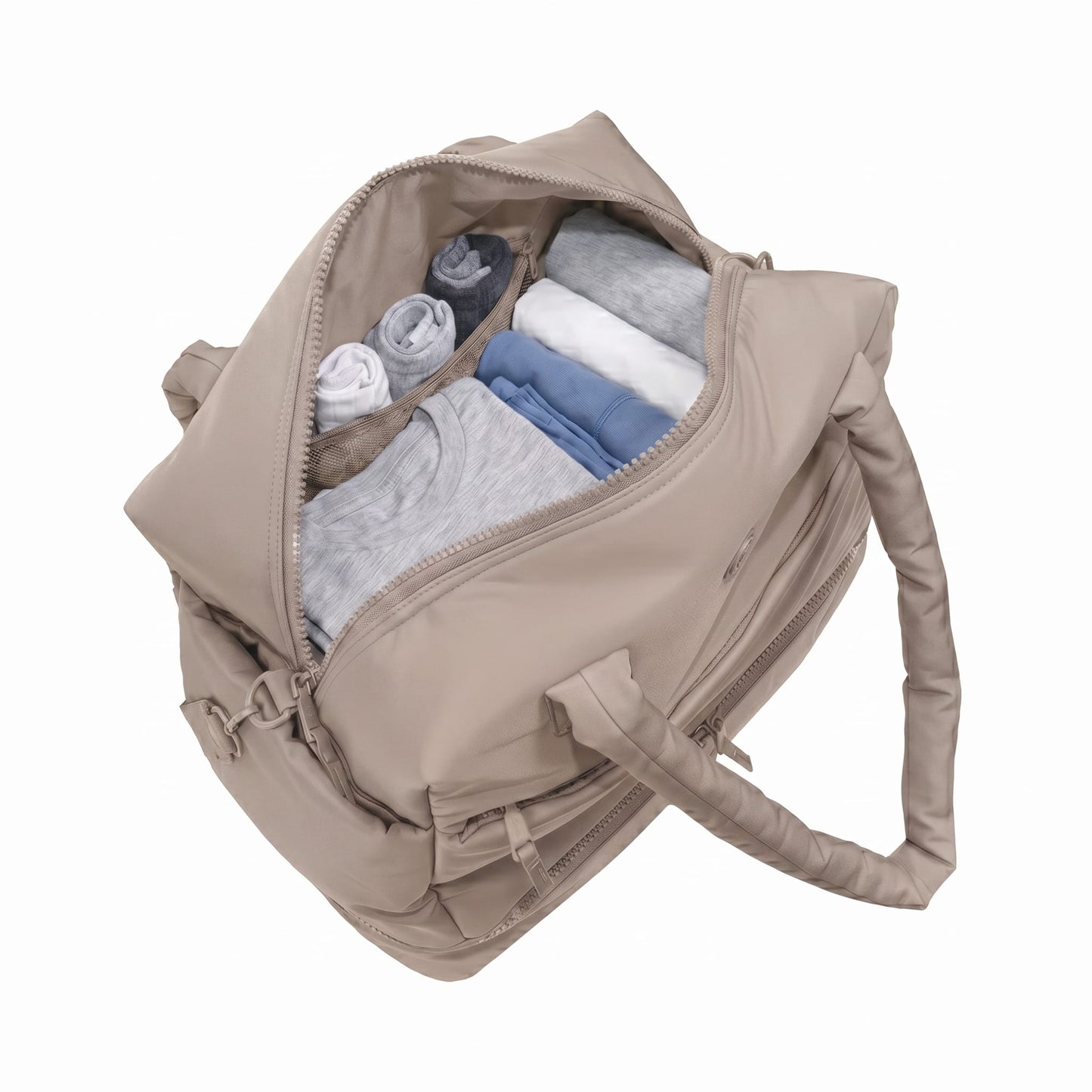 Joan & David The Lainey Sport Nylon Drop Bottom Duffel Bag