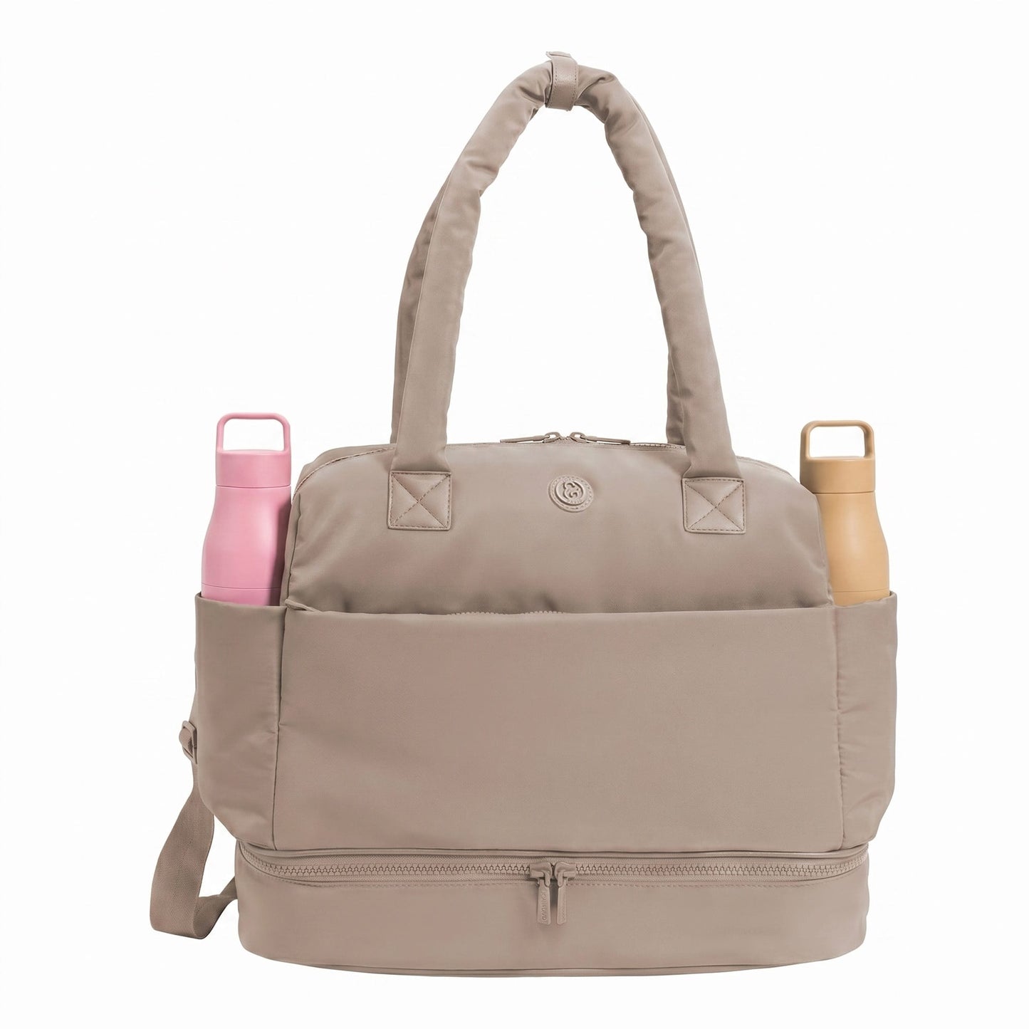 Joan & David The Lainey Sport Nylon Drop Bottom Duffel Bag