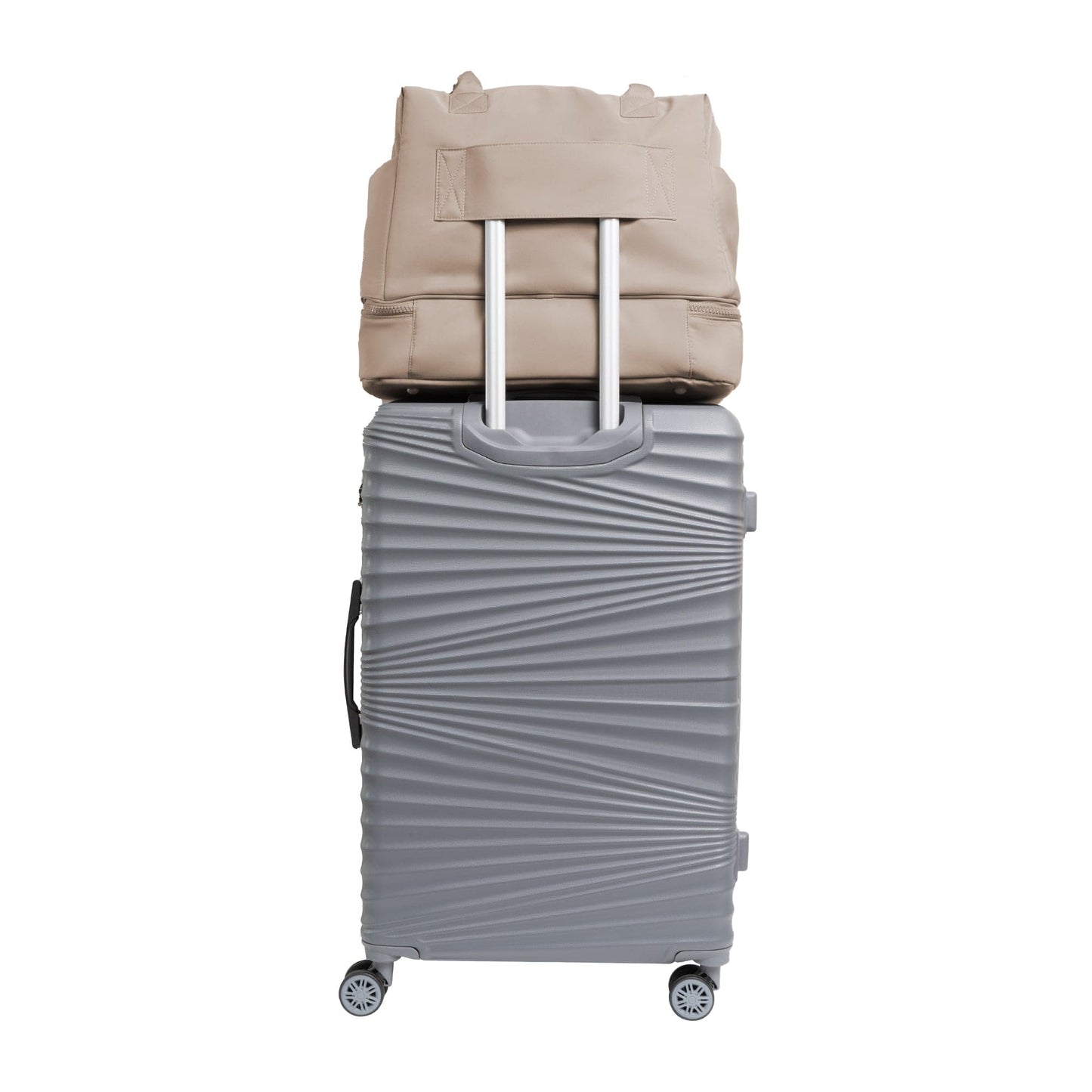 Joan & David The Lainey Sport Nylon Drop Bottom Duffel Bag