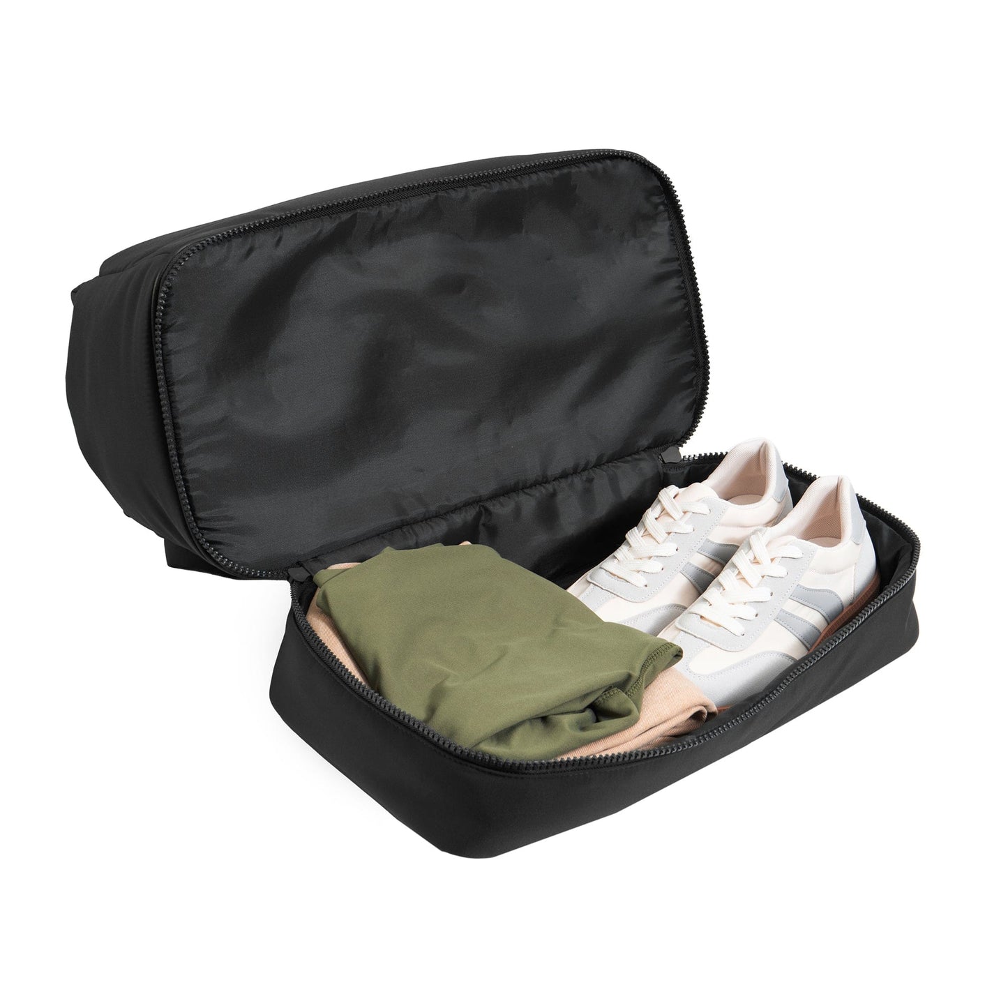 Joan & David The Lainey Sport Nylon Drop Bottom Duffel Bag