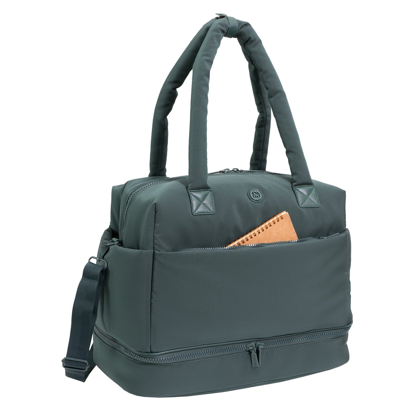 Joan & David The Lainey Sport Nylon Drop Bottom Duffel Bag