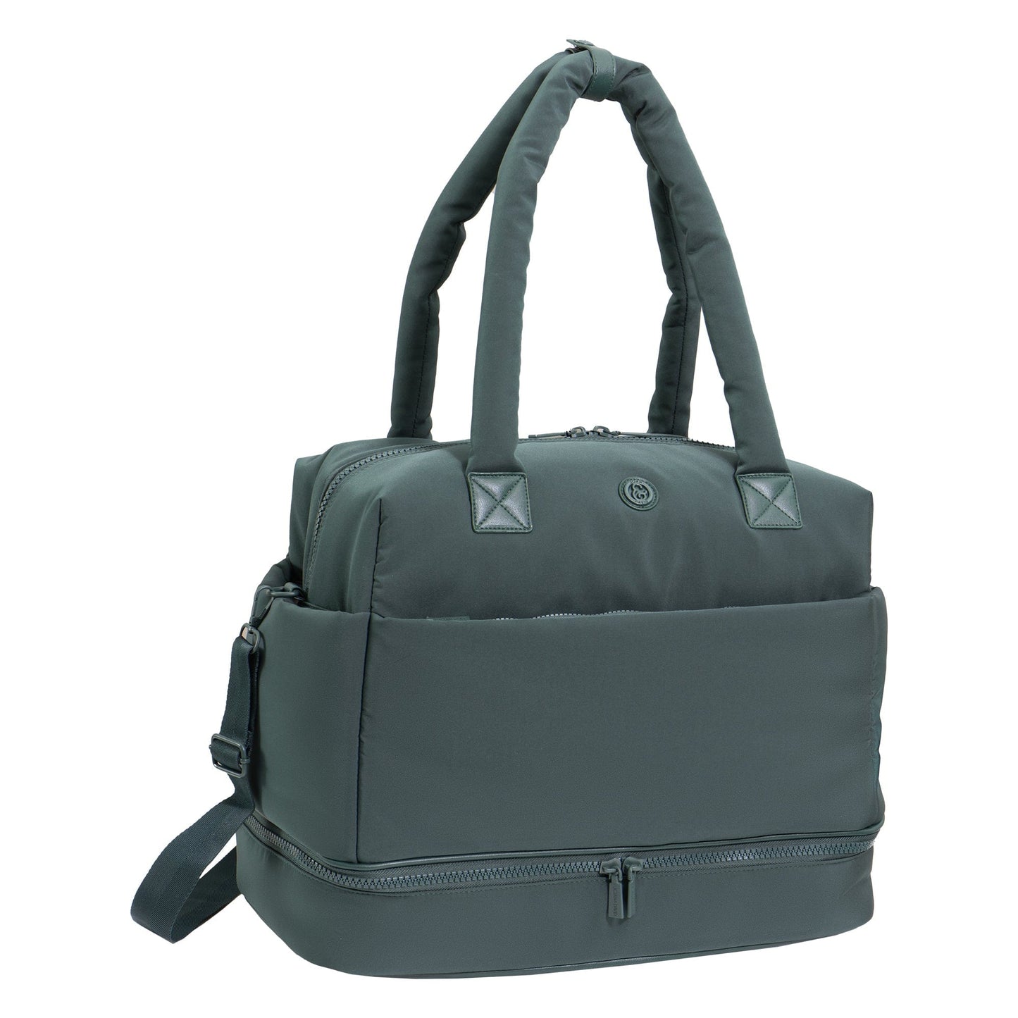 Joan & David The Lainey Sport Nylon Drop Bottom Duffel Bag