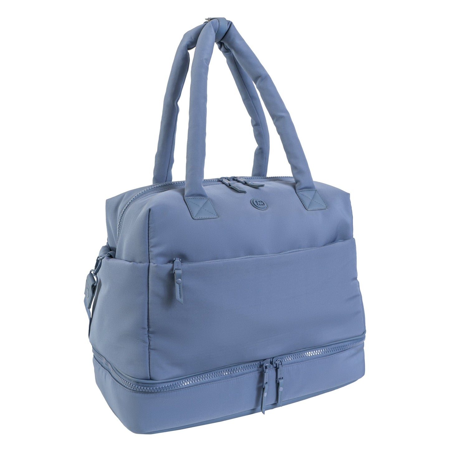 Joan & David The Lainey Sport Nylon Drop Bottom Duffel Bag