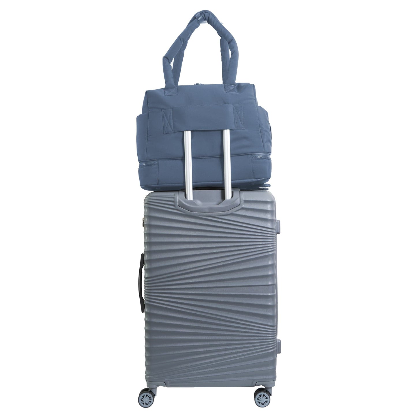 Joan & David The Lainey Sport Nylon Drop Bottom Duffel Bag