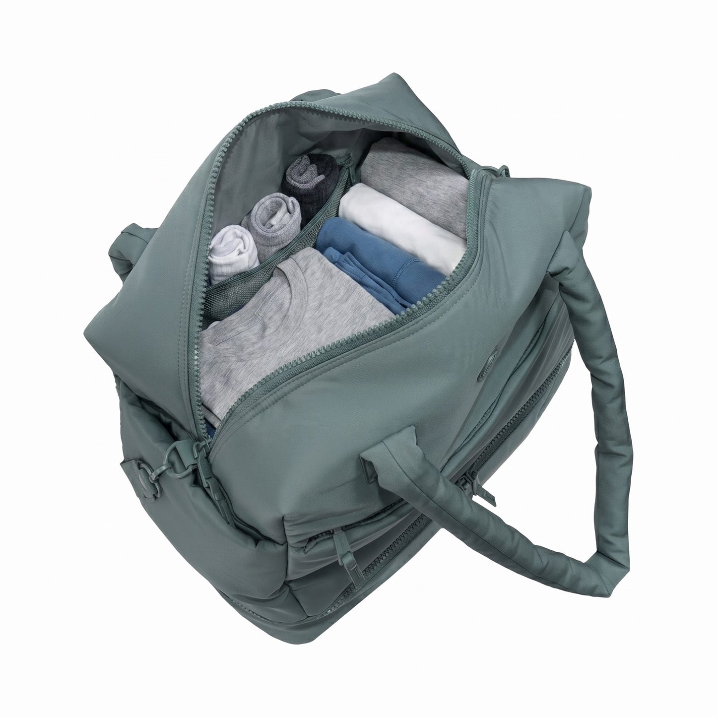 Joan & David The Lainey Sport Nylon Drop Bottom Duffel Bag