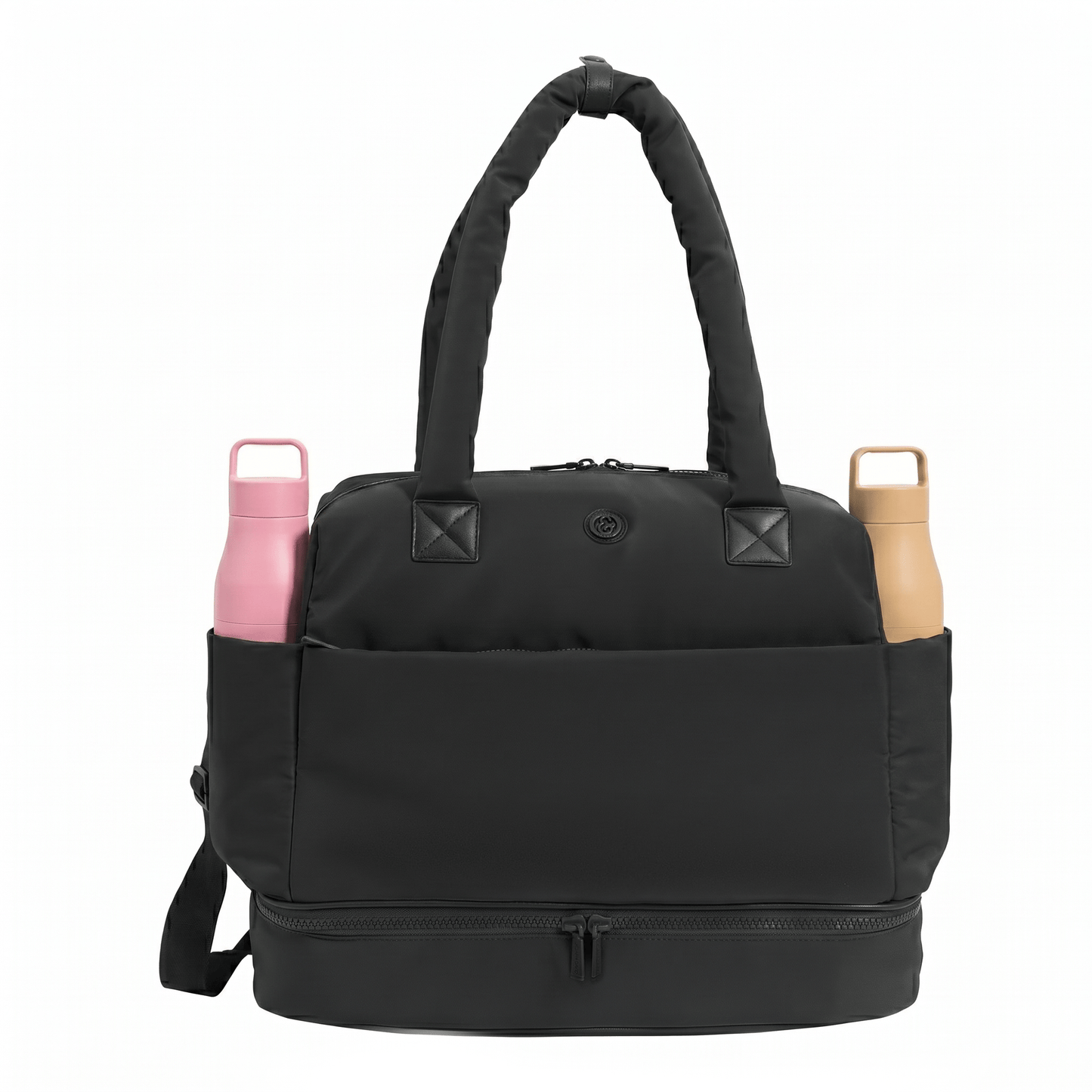 Joan & David The Lainey Sport Nylon Drop Bottom Duffel Bag