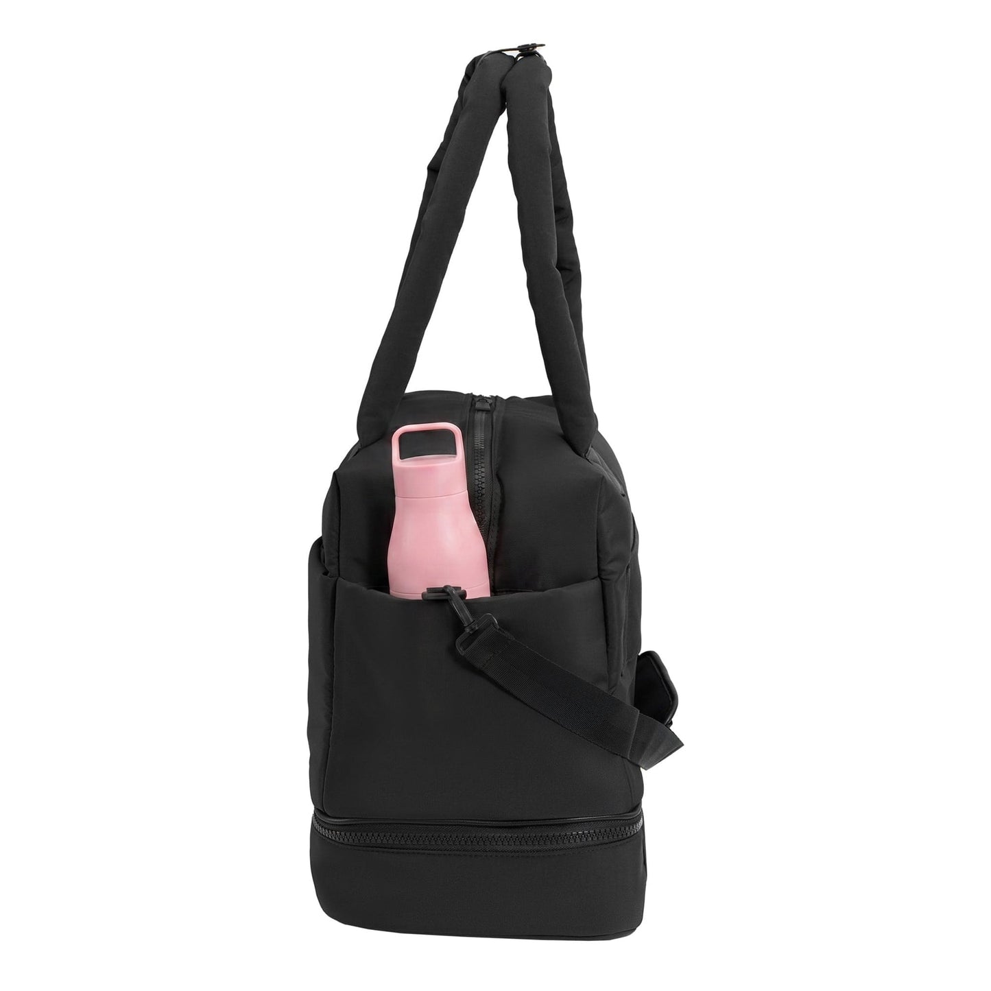 Joan & David The Lainey Sport Nylon Drop Bottom Duffel Bag