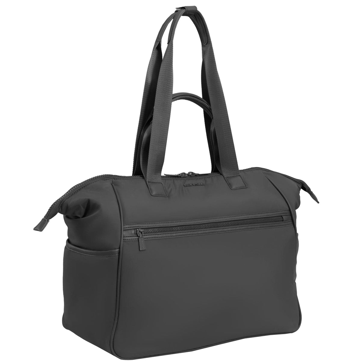 Max Studio 20 Inch Smooth Puffer Nylon Weekender Duffle
