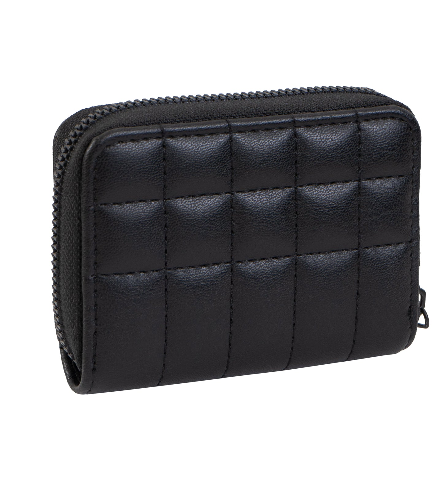 Rebecca & Rifka Smooth Boxed Quilt Medallion Zip Accordion Wallet