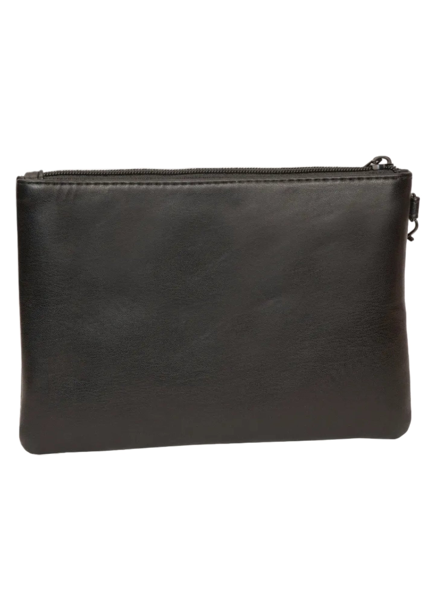 Rebecca & Rifka Smooth Geometric Quilt Medallion Zip Wristlet