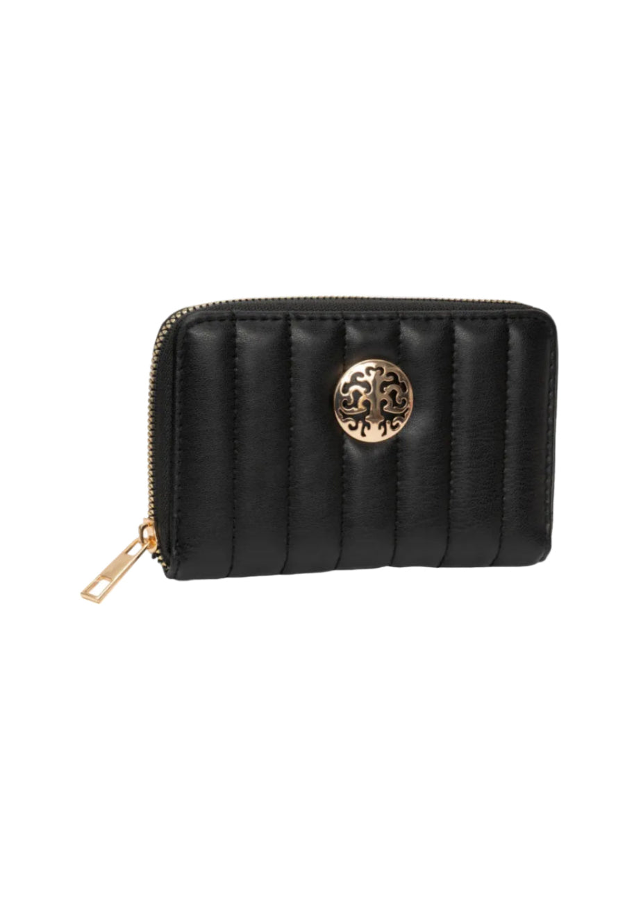 Rebecca & Rifka Smooth Tubular Quilt Medallion Zip Indexer Wallet