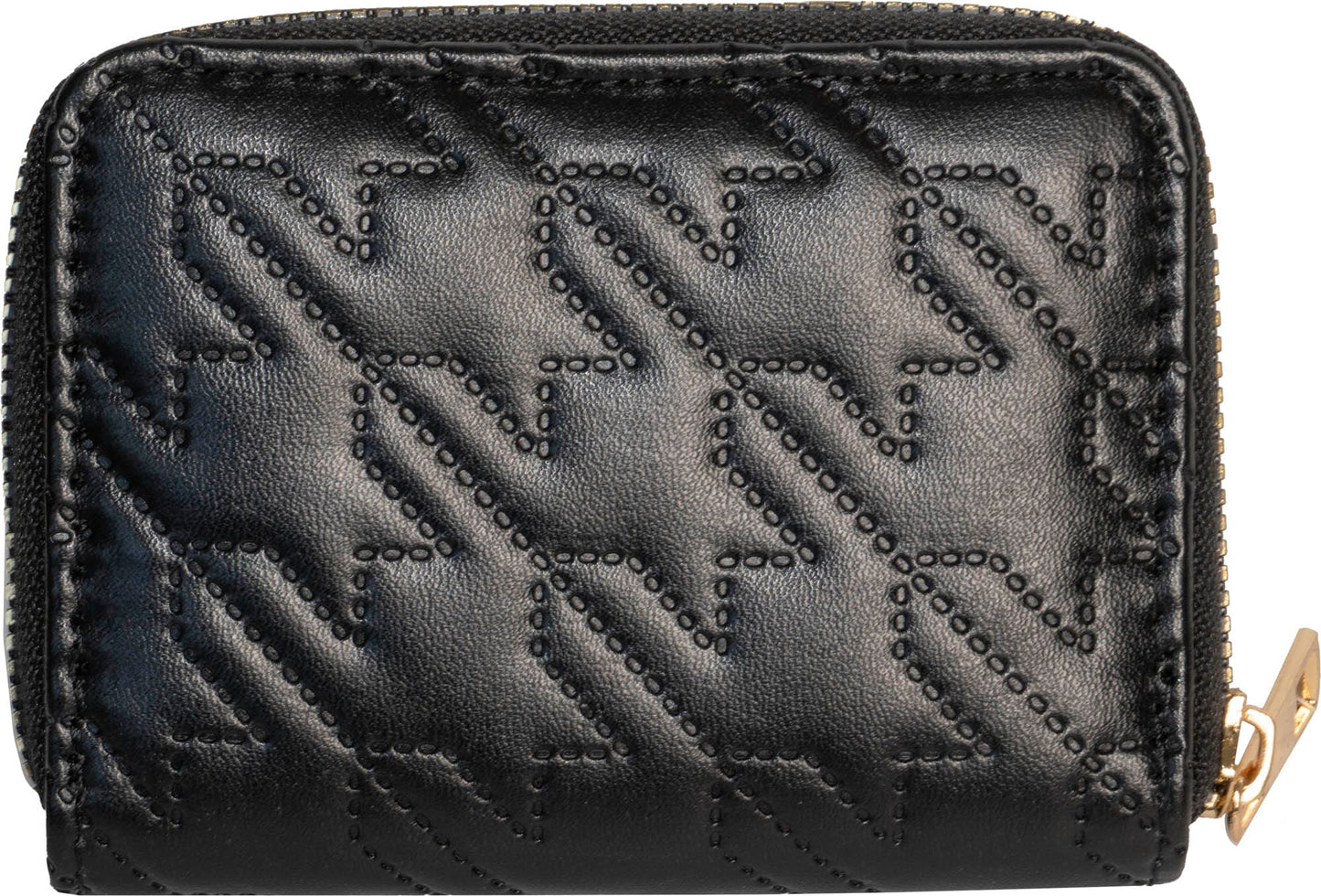 Rebecca & Rifka Smooth Houndstooth Quilt Medallion Zip Accordion Wallet