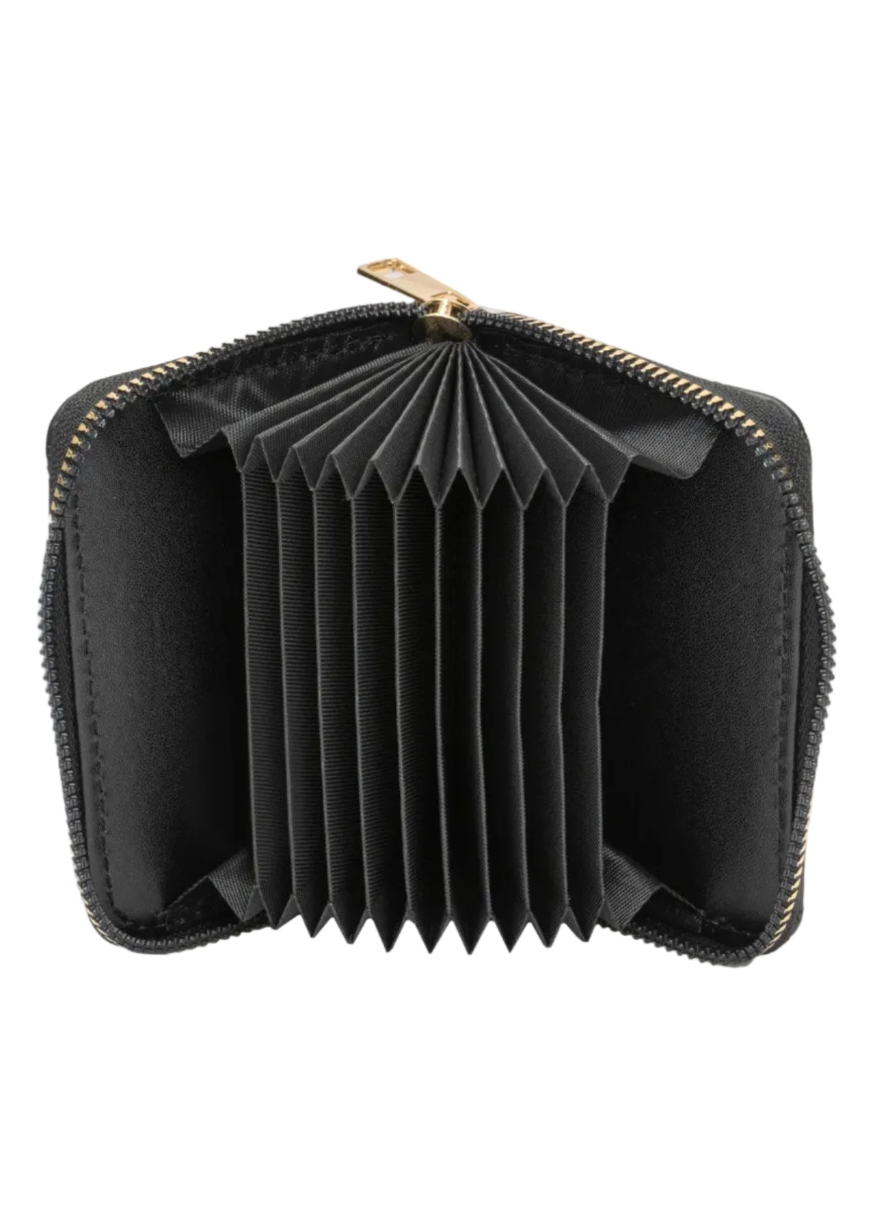 Rebecca & Rifka Smooth Houndstooth Quilt Medallion Zip Accordion Wallet
