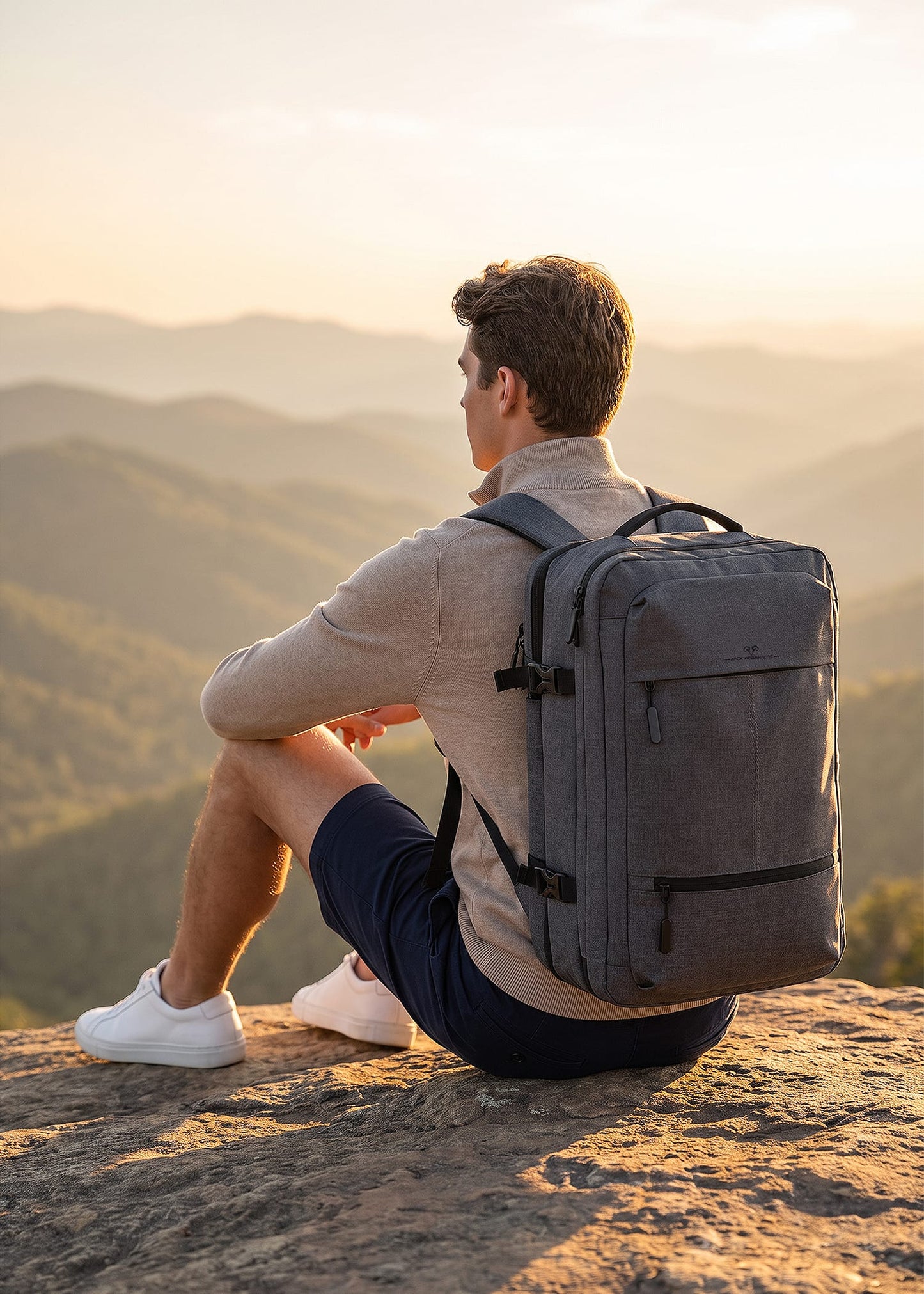 Jack Abraham's The Arden 18-In Nylon Weekender Backpack