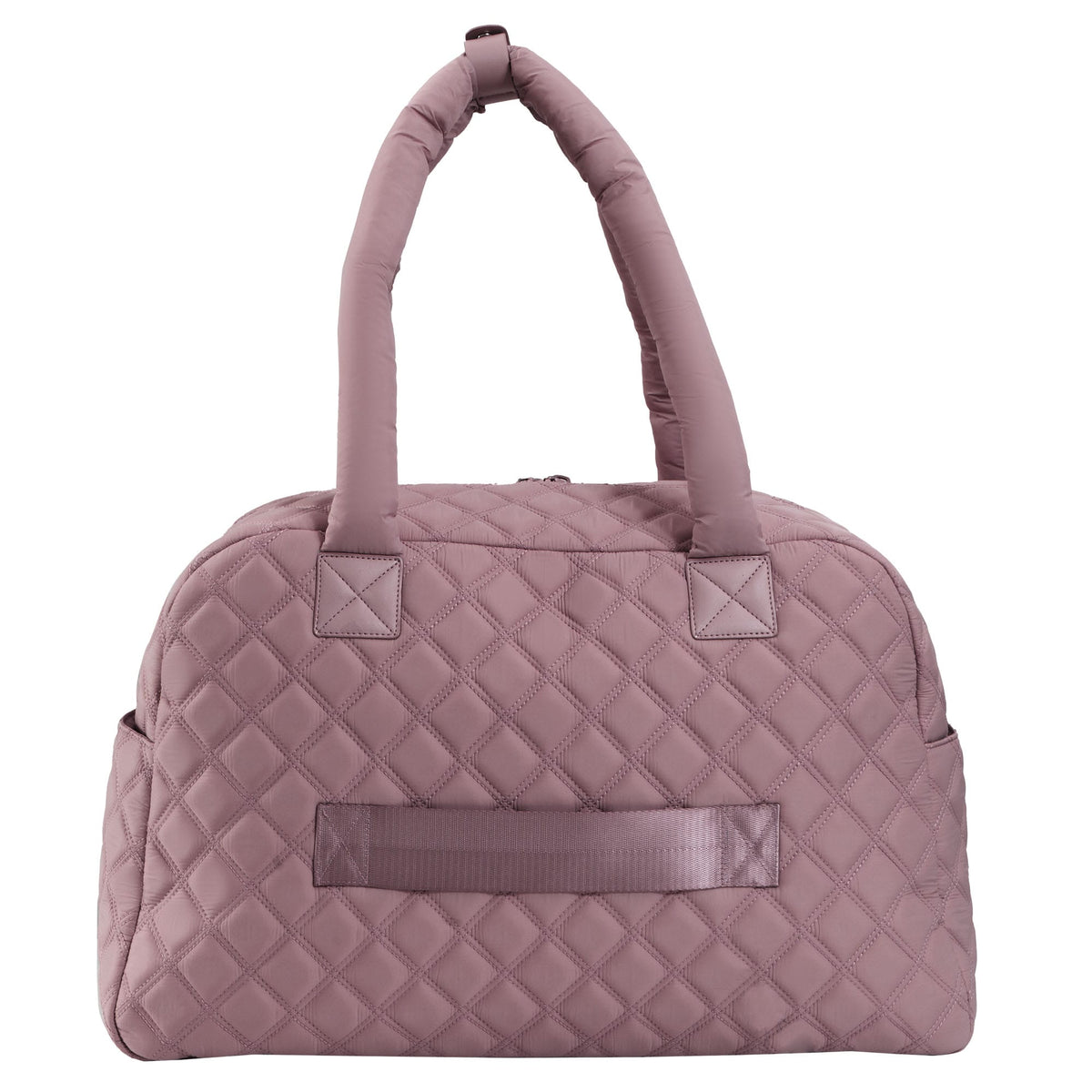Joan & David Two Pocket Diamond Quilted 22 in. Duffel Bag