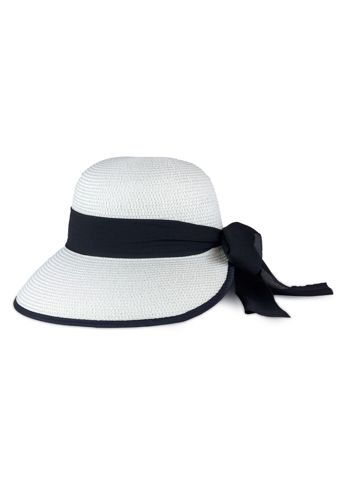 Magid Ribbon Bow Straw Garden Hat