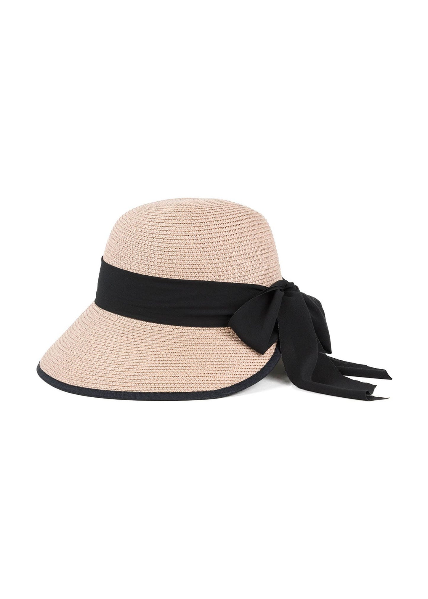Magid Ribbon Bow Straw Garden Hat